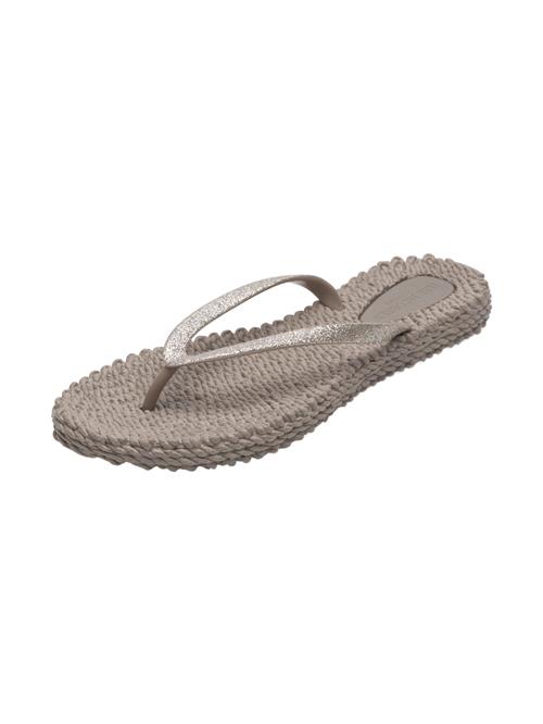 ILSE JACOBSEN Sandaler 'Cheerful 01'  gylden gul / greige