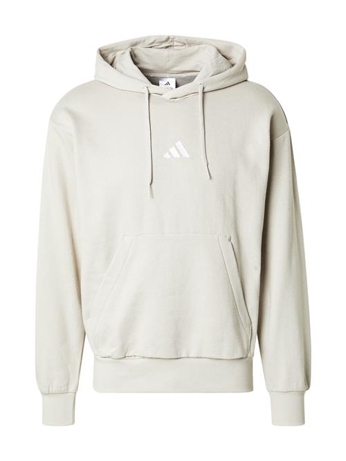 ADIDAS SPORTSWEAR Sportsweatshirt 'FEELCOZY'  greige / hvid
