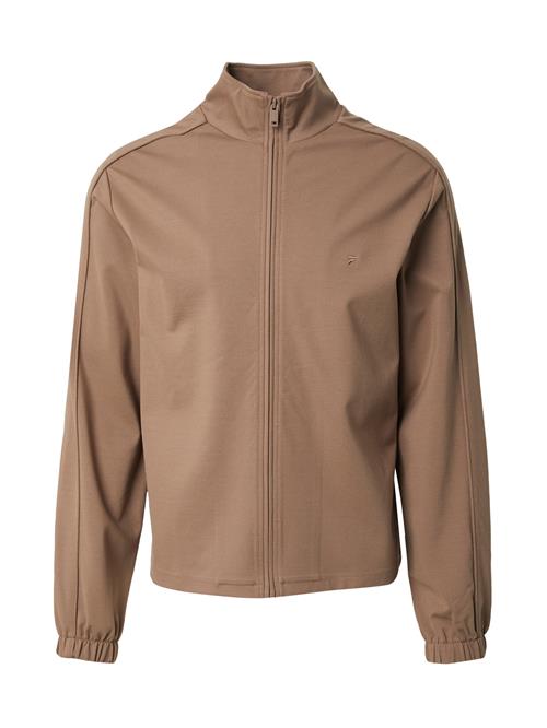 DAN FOX APPAREL Sweatjakke 'Tino'  brun
