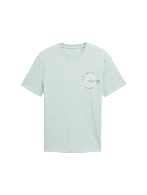 TOM TAILOR DENIM Bluser & t-shirts  mint / sort