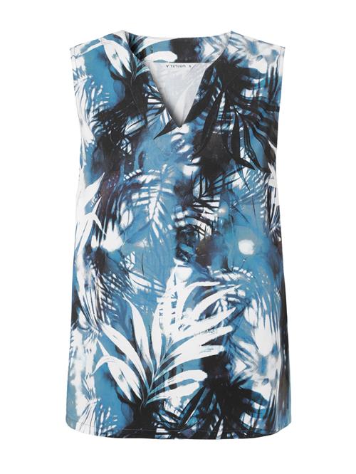 TATUUM Bluse 'Lea'  marin / indigo / hvid