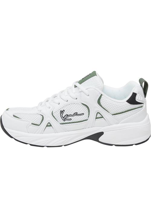 Karl Kani Sneaker low 'Prime Runner'  grøn / hvid