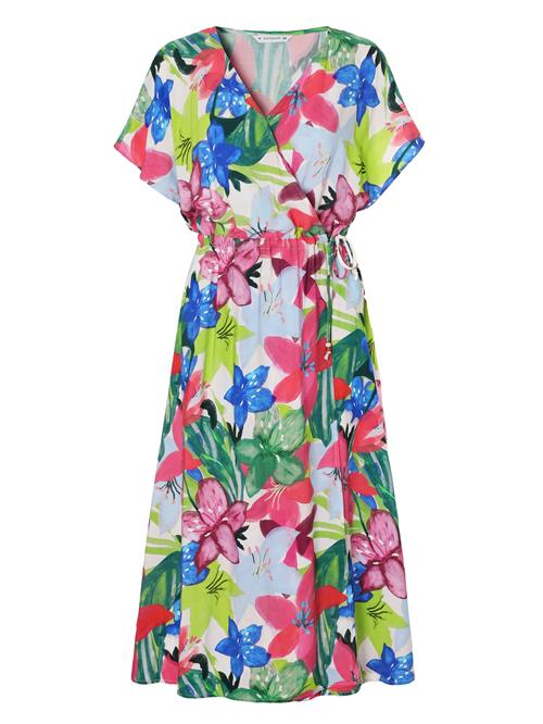 TATUUM Sommerkjole 'Amani'  royalblå / lyseblå / lime / fuchsia