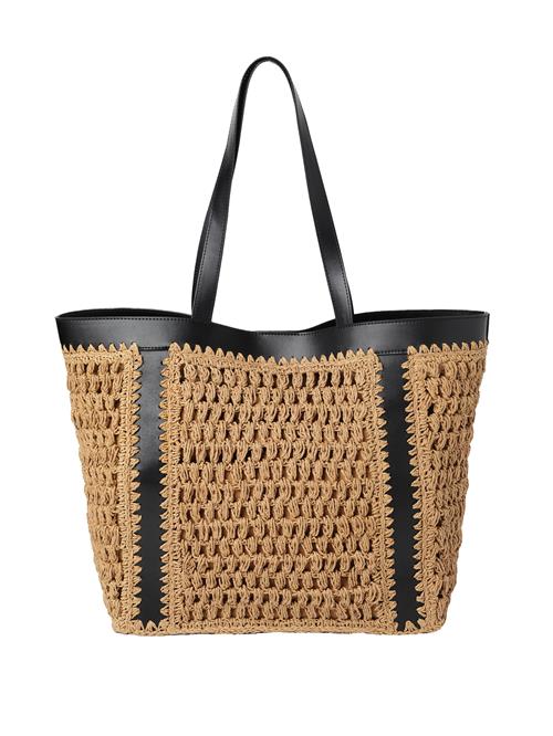 TATUUM Håndtaske 'Letai'  beige / sort