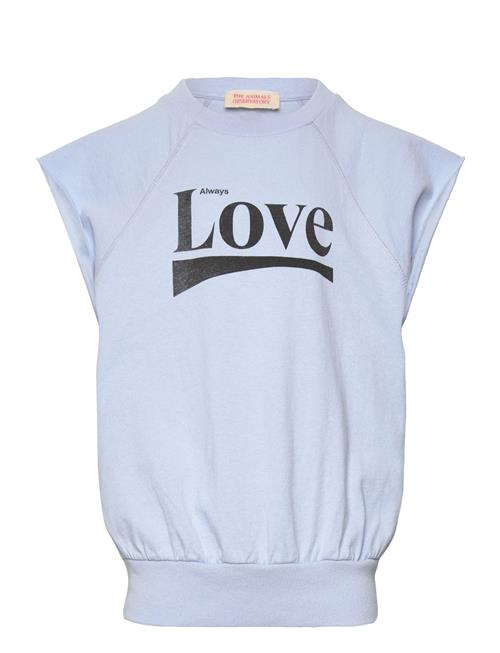 THE ANIMALS OBSERVATORY | Squab Kid Top Soft Blue | 8 Y