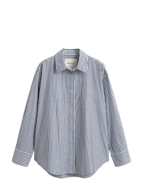 GANT | Rel Stripe Poplin Ls Shirt | 40