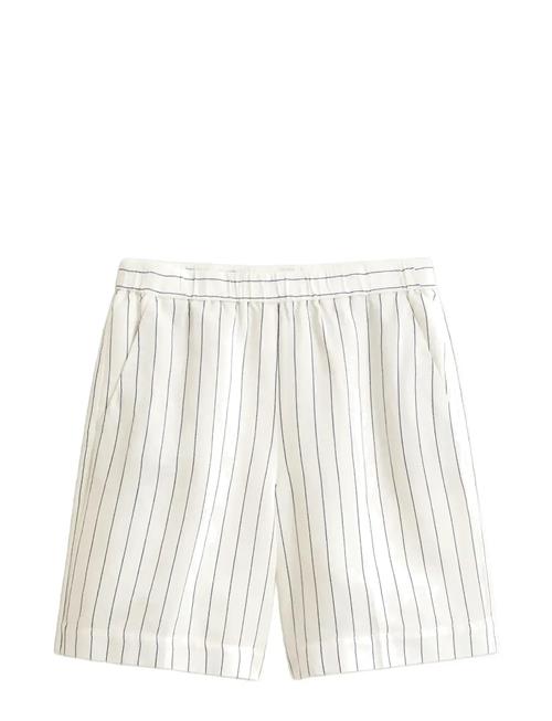 GANT | Striped Linen Blend Pull On Shorts | 40