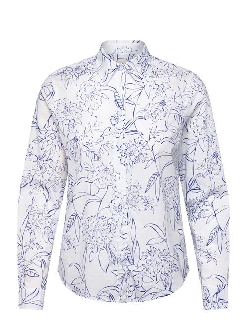 GANT | Reg Floral Print Ctn Voile Shirt | 38