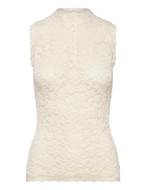 Rosemunde | Full Lace Top W/ Buttons | L