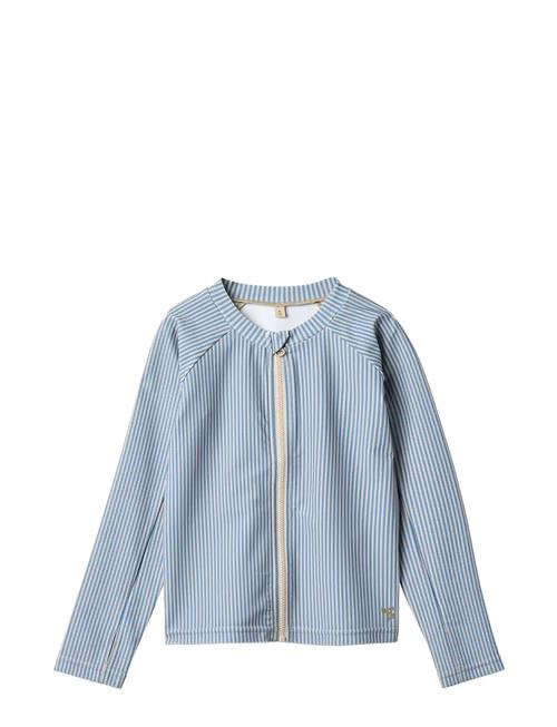 Wheat | Swim T-Shirt L/S Zip Ada | 86