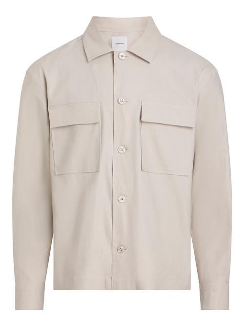 Calvin Klein | Linen Lyocell Stretch Overshirt | L