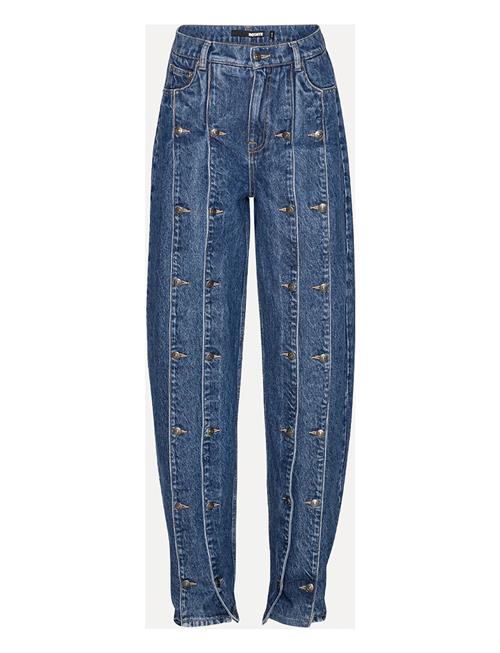 ROTATE | Button Detail Wide Jeans | 28