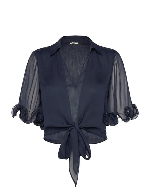 ROTATE | Chiffon Tied Top | 36