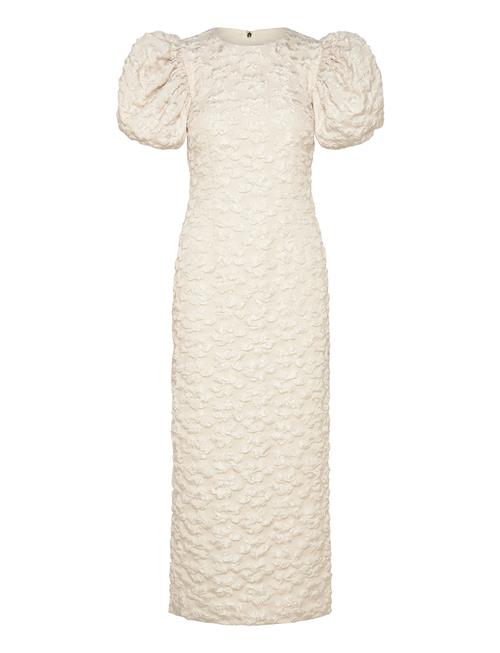 ROTATE | Jacquard Midi Puffy Dress | 34