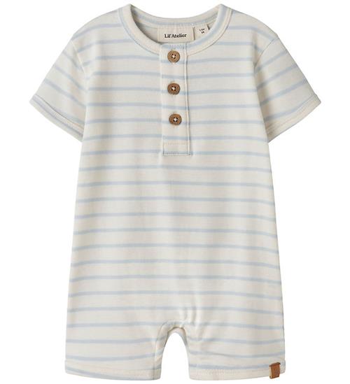Lil' Atelier Sommerdragt - Loose - NbnGeo - Coconut Milk/Plein A