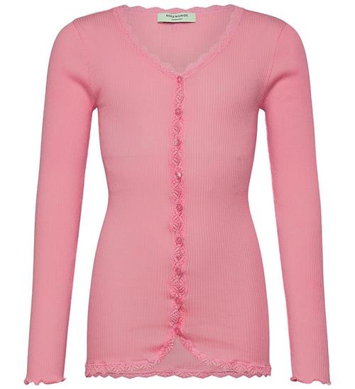 Rosemunde Cardigan - Rib - Modal - RkBalta - Sea Pink