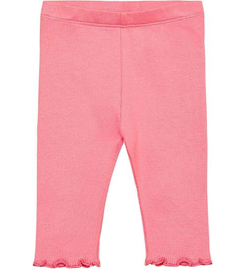 Huttelihut Leggings - Rib - Modal/Bomuld - Plumeria