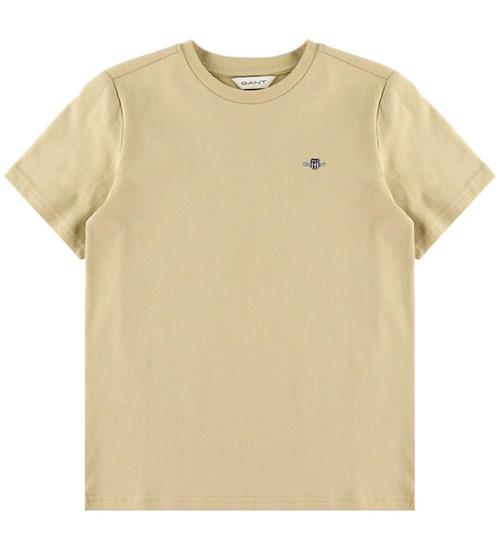 GANT T-shirt - Shield - Oat Beige