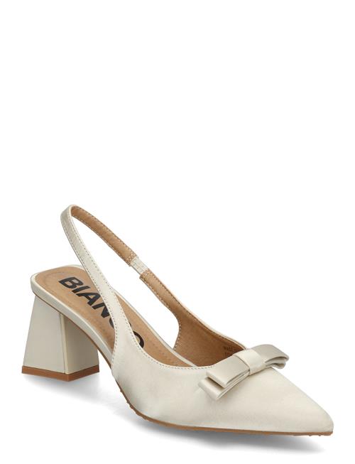 Bianco | Biamaralyn Bow Slingback Satin | 38