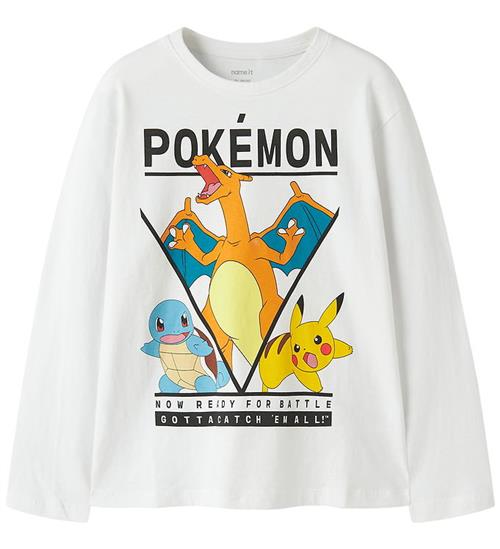 Name It Bluse - NkmAst - Pokemon - Bright White