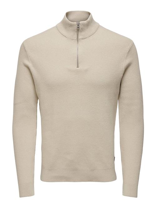 Only & Sons Pullover 'ONSPhil'  stone