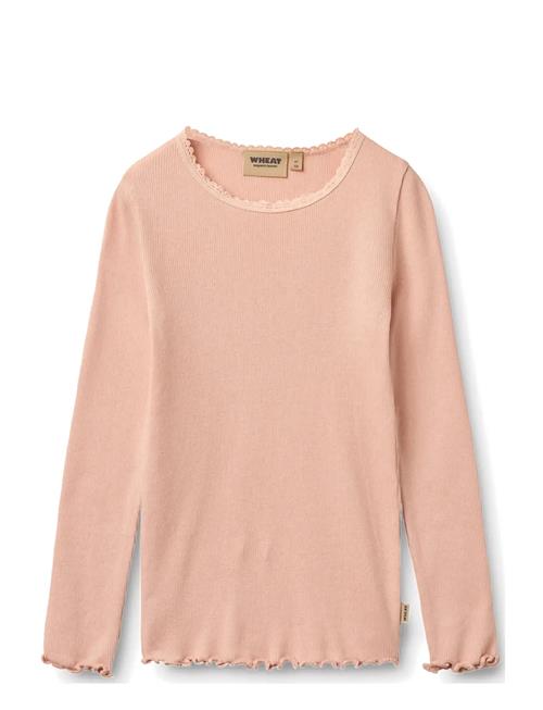 Wheat | Rib T-Shirt L/S Reese | 128