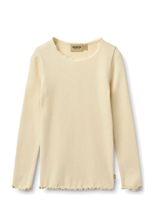 Wheat | Rib T-Shirt L/S Reese | 104