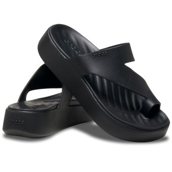 Crocs Getaway Platform Toe Loop Sort US W10 (EU 41-42) Dame