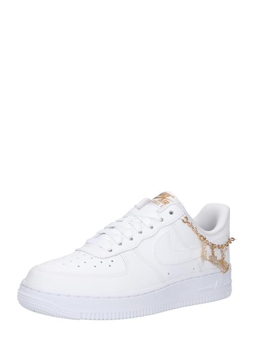 Nike Sportswear Sneaker low 'Air Force 1 '07 LX'  guld / hvid