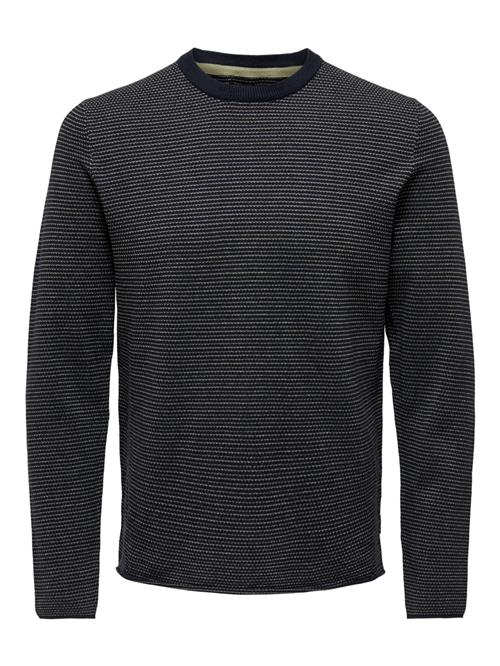 Only & Sons Pullover 'ONSNiguel'  sand / mørkeblå