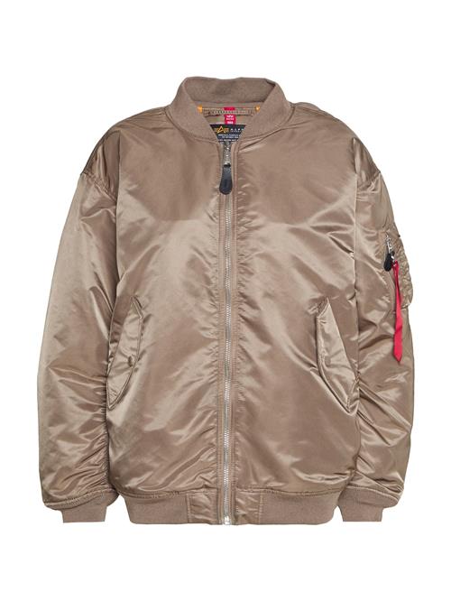 ALPHA INDUSTRIES Overgangsjakke 'Ma-1'  brokade