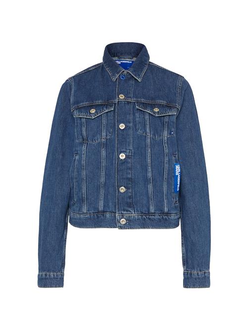 KARL LAGERFELD JEANS Overgangsjakke  blue denim / hvid