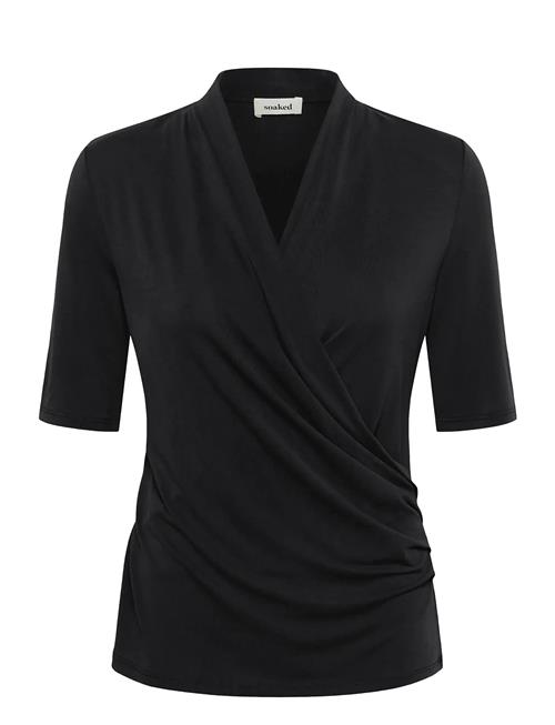 Soaked | Slcolumbine Wrap Blouse Ss | S