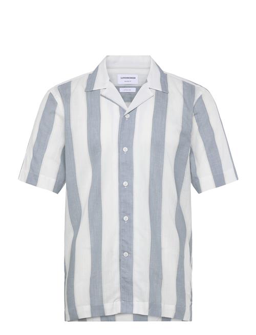 Lindbergh | Striped Linen/Cotton Shirt S/S | L
