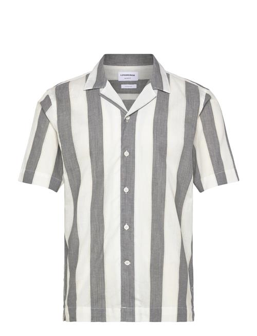 Lindbergh | Striped Linen/Cotton Shirt S/S | XL