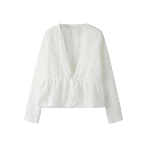 NAME IT Bluse Karlina Bright White