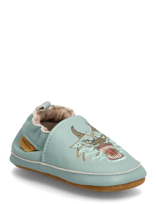 mikk-line | Leather Slipper - 3D | 12/18M