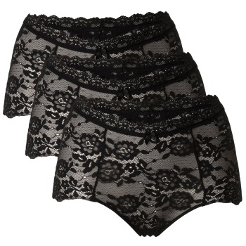 Missya Trusser 3P Lace Maxi Flerfarvet-2 Small Dame