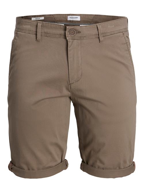 JACK & JONES Lærredsbukser 'JJIBowie'  choko