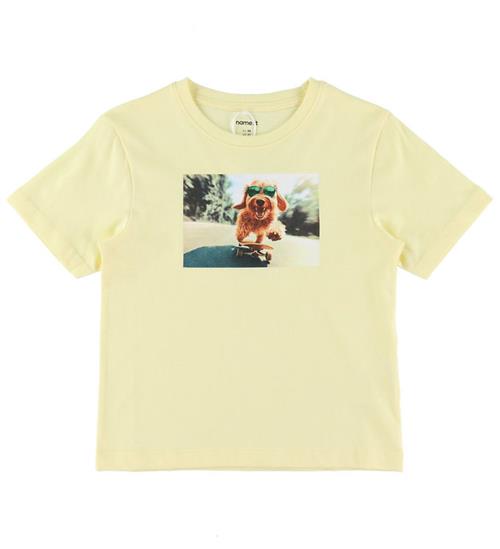 Name It T-shirt - NmmVoto - Double Cream/Skater Dog
