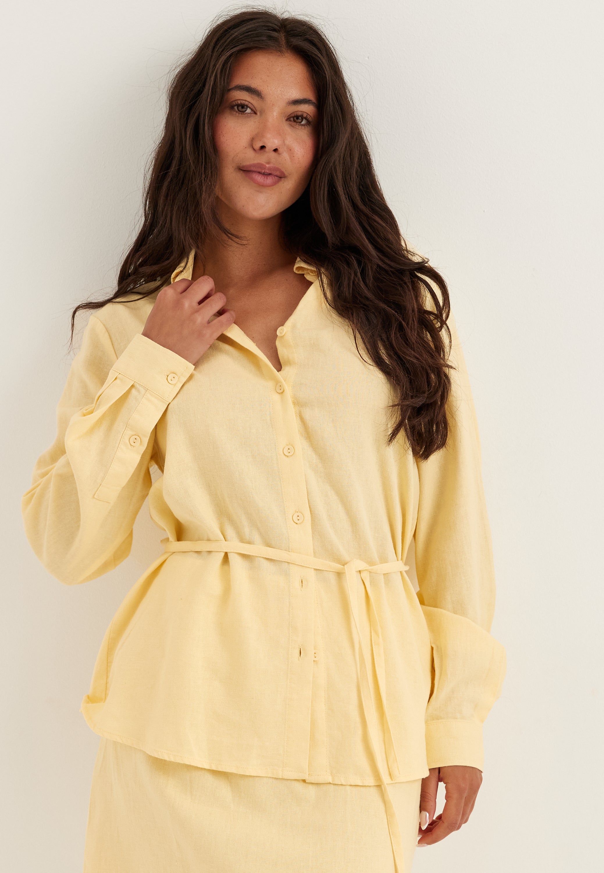 BUBBLEROOM Linen Shirt