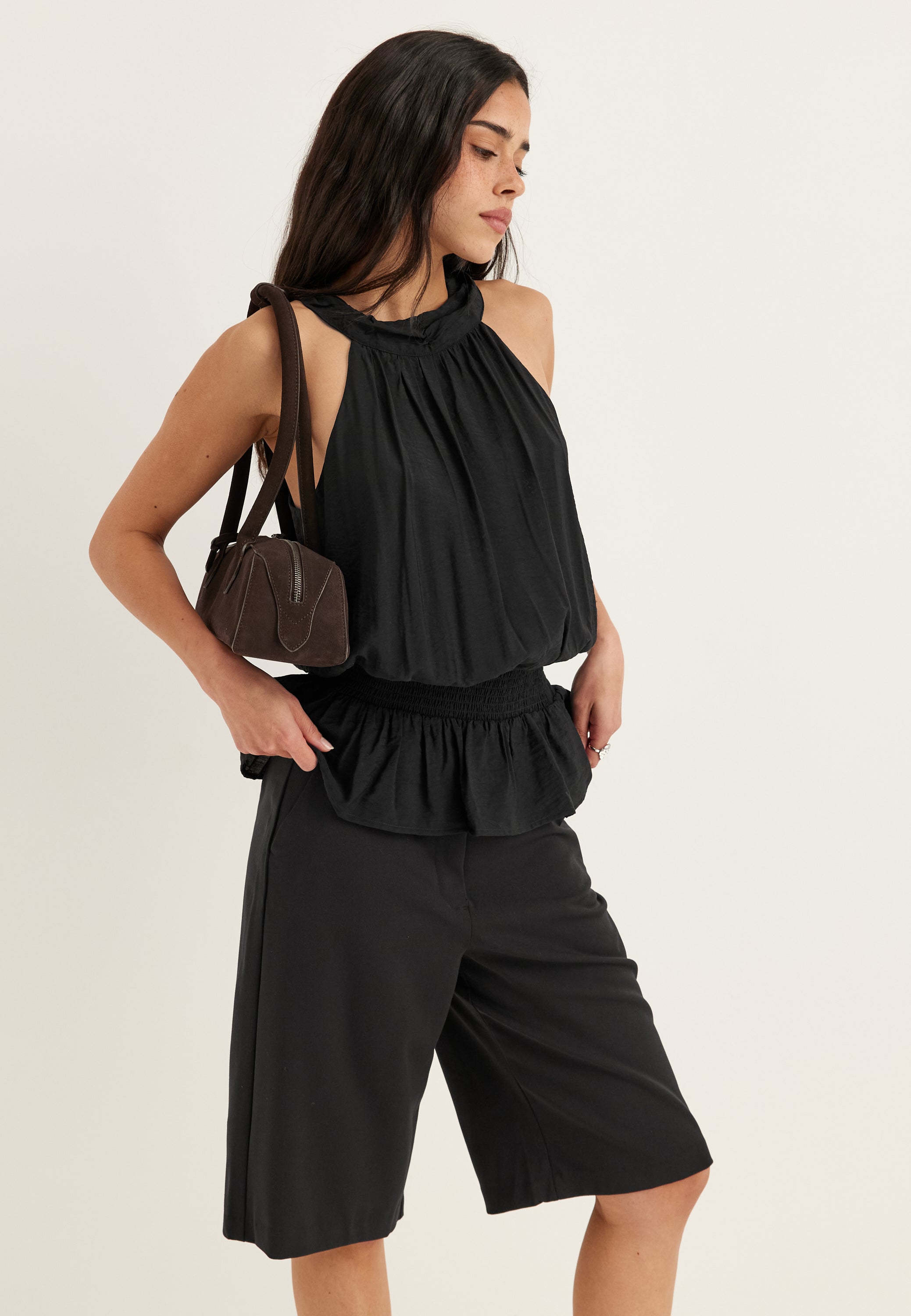 BUBBLEROOM High Waist City Shorts