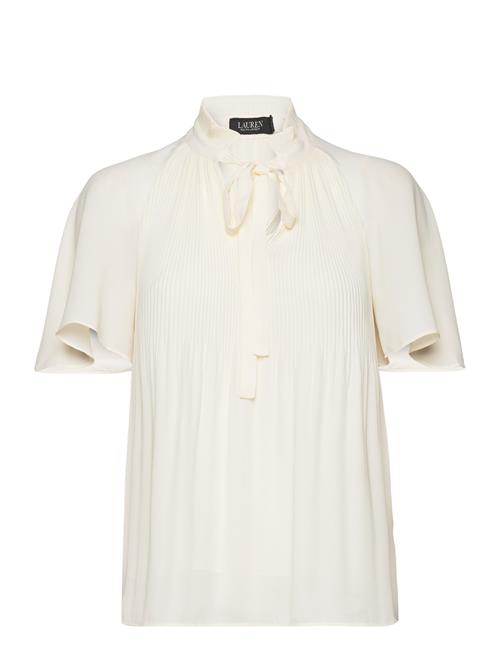 Se Lauren Ralph Lauren | Pleated Georgette Blouse | S hos Booztlet