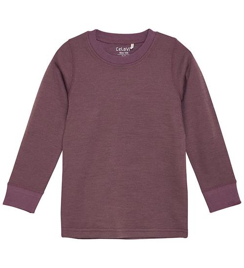 CeLaVi Bluse - Uld - Marron