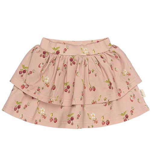 Petit Piao Nederdel - PpStar - Misty Rose Strawberry AOP