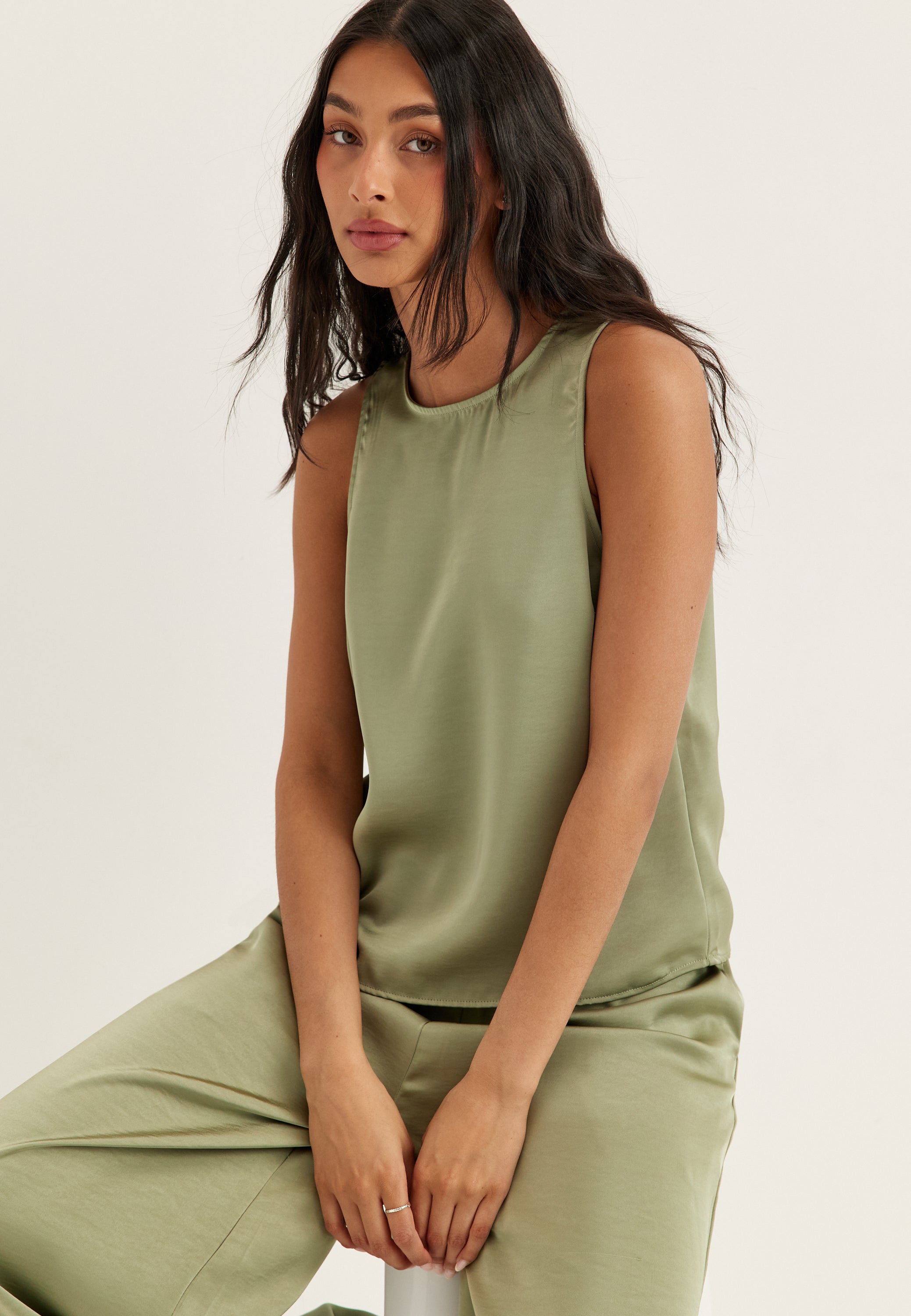 Se OBJECTCOLLECTORSITEM Objchilli Lo Tank Top hos Bubbleroom