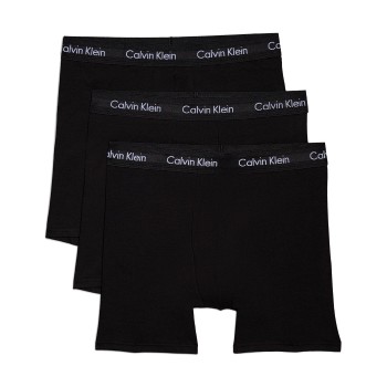 Calvin Klein 6P Cotton Stretch Boxer Brief Sort bomuld Medium Herre