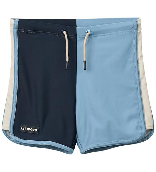 Liewood Badeshorts - Finny - Beach Blue Mix