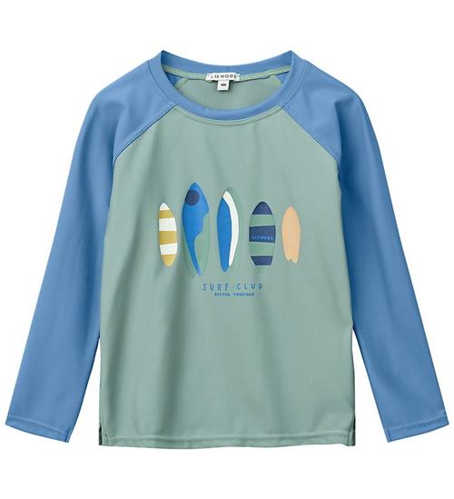 Liewood Badebluse - Noah - Boards/Light Peppermint