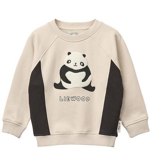Liewood Sweatshirt - Aude - Panda/Sandy/Dark Grey